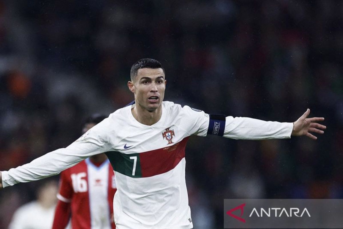 Cristiano Ronaldo akui tak terlalu berambisi untuk cetak 1.000 gol